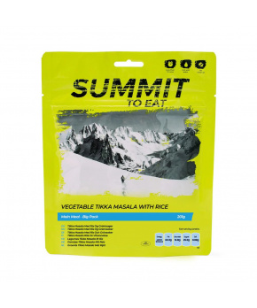 STE VEGETABLE TIKKA MASALA Big Pack Vegetariánská Tikka Masala s rýží 201g/1004kcal STE VEGETABLE TIKKA MASALA Big Pack Vegetariánská Tikka Masala s rýží 201g/1004kcal
