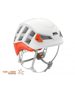 Petzl METEOR M/L bílooranžová horolezecká přilba