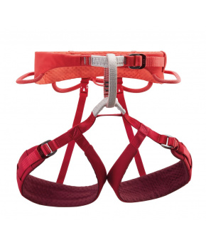 Petzl LUNA XS CORAL RED dámský sedací úvazek červený