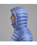 Montane FEM ANTI-FREEZE HOODIE-CORNFLOWER-UK10/S dámská bunda modrá