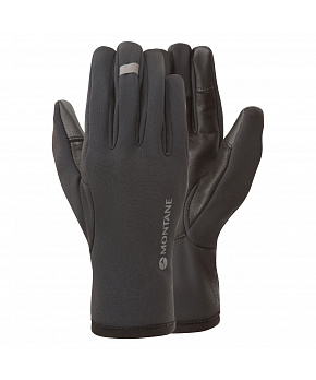 Montane FEM WINDJAMMER LITE GLOVE-BLACK-M dámské prstové rukavice černé