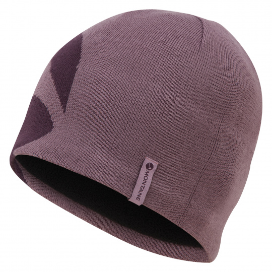 Montane JANGO ROUNDEL BEANIE-MOONSCAPE-ONE SIZE čepice šedofialová
