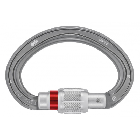 Petzl OMNI SCREW LOCK vícesměrová karabina s pojistkou 
