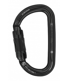 Karabina Petzl AMD Twist Lock černá Karabina Petzl AMD Twist Lock černá