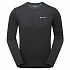 Montane DART LONG SLEEVE T-SHIRT-BLACK-M pánské triko dlouhý ruk. černé