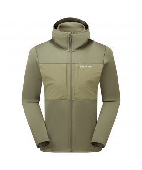 Montane FURY XT HOODIE-CAPER-XL pánská mikina olivová Montane FURY XT HOODIE-CAPER-XL pánská mikina olivová