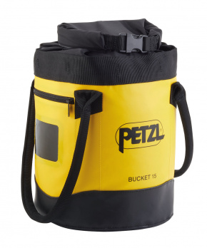Petzl BUCKET vak na lano 15 L žlutý
