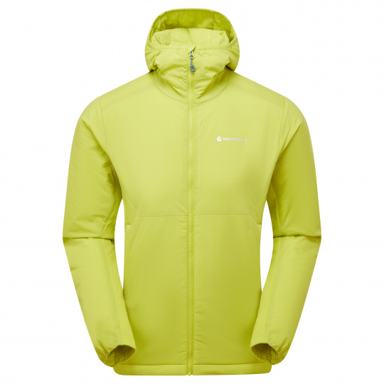 FIREBALL LITE HOODIE-CITRUS SPRING-M pánská bunda žlutozelená