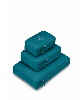 Obal Osprey PACKING CUBE SET waterfront blue Obal Osprey PACKING CUBE SET waterfront blue