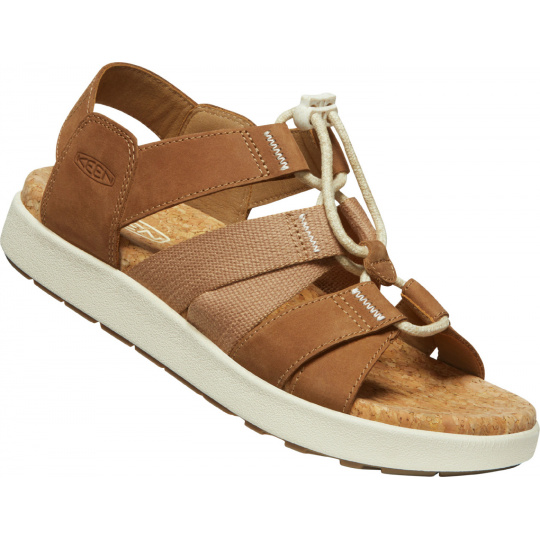 Sandály Keen ELLE MIXED STRAP WOMEN toasted coconut/birch