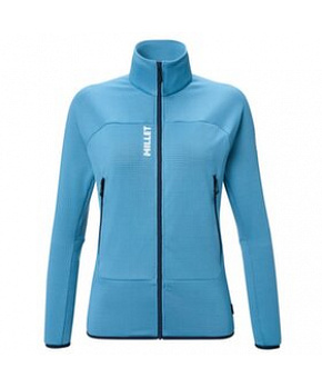 Mikina Millet FUSION GRID JKT W CORONET BLUE Mikina Millet FUSION GRID JKT W CORONET BLUE
