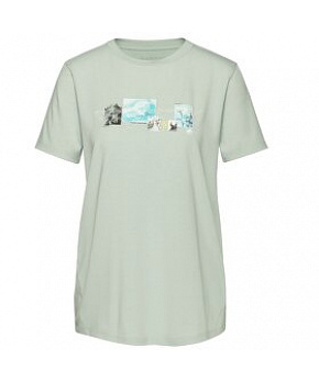 Triko krátký rukáv Mammut Mountain T-Shirt Women 3308m 1288 silver sage Triko krátký rukáv Mammut Mountain T-Shirt Women 3308m 1288 silver sage