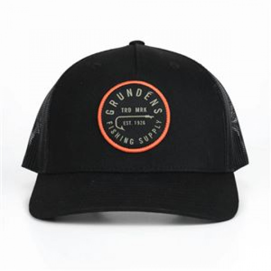 Hook Trucker FP  Solid Black, ONE SIZE
