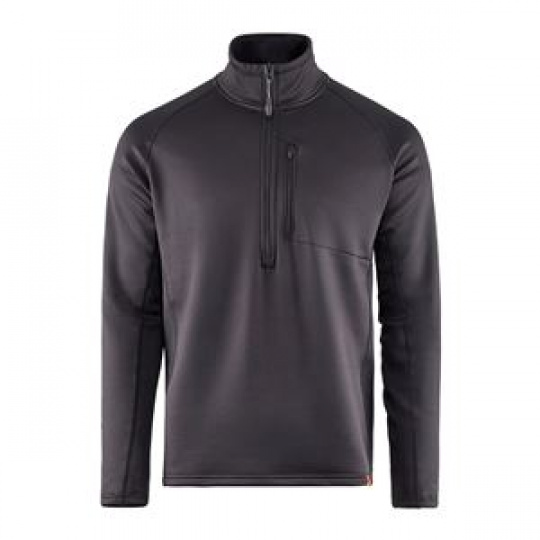Grundies Thermal 1/2 Zip Black  L