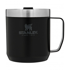 STANLEY Termohrnek The Stay-Hot Camp mug 350 ml/12oz Matte Black Pebble
