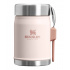 STANLEY Termoska jídelní se lžící/vidličkou The Legendary Classic Food Jar 400 ml/14oz Rose Quartz