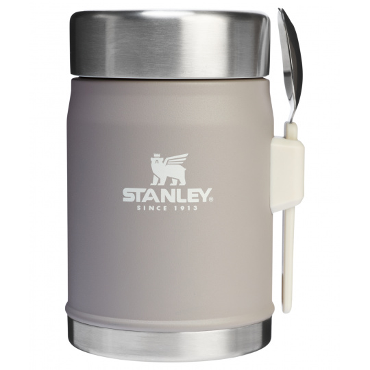 STANLEY Termoska jídelní se lžící/vidličkou The Legendary Classic Food Jar 400 ml/14oz Ash 2.0