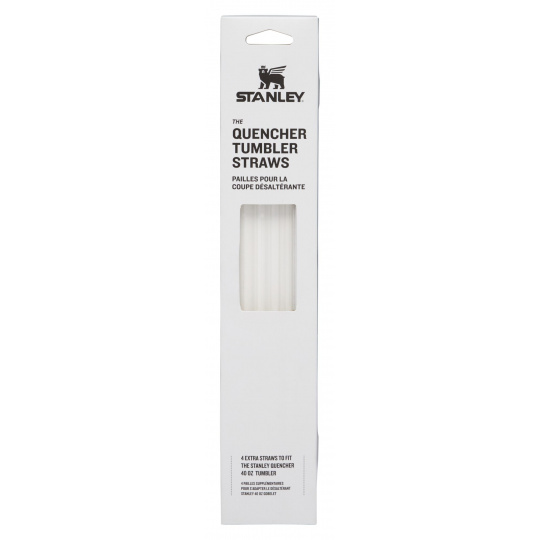 STANLEY slámky - brčka pro The Quencher Travel Tumbler Straws 1180 ml/40oz čirá