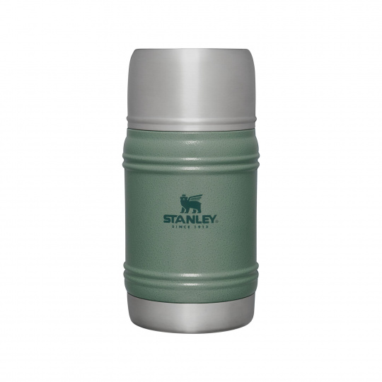 STANLEY Termoska jídelní The Artisan Thermal Food Jar 500 ml/ 17oz Hammertone Green