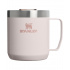 STANLEY Termohrnek The Stay-Hot Camp Mug 350 ml/12oz Hammertone Rose Quartz