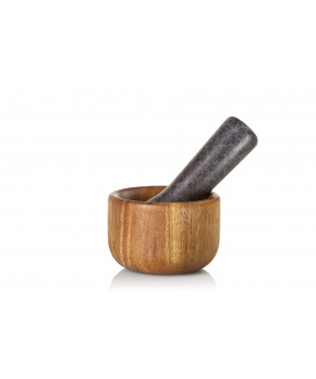 AdHoc Hmoždíř Taru, dřevo akácie/žula