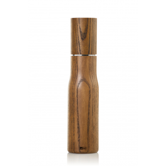 AdHoc Mlýnek a na sůl nebo pepř jasan Levo, tmavé dřevo 27 cm