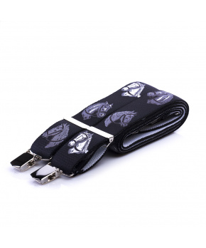 Kšandy pro dospělé Tobby černé koně