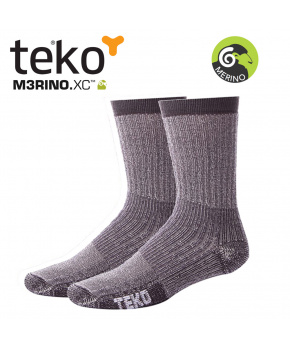 Teko 9905 MERINO.XC Heavyweight Trekking charcoal zimní turistické ponožky