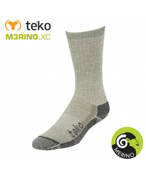 Teko 9904 MERINO.XC Midweight Hiking olive turistické ponožky