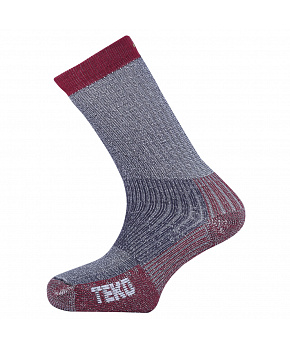 Teko 9905EC MERINO.XC Heavyweight Trekking charcoal-red zimní turistické ponožky Teko 9905EC MERINO.XC Heavyweight Trekking charcoal-red zimní turistické ponožky