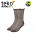 Teko 9904 MERINO.XC Midweight Hiking brown turistické ponožky