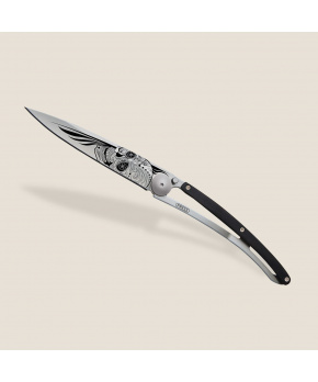 Kapesní nůž Deejo 1CB021 Tattoo 37g ebony wood Latino Skull Kapesní nůž Deejo 1CB021 Tattoo 37g ebony wood Latino Skull