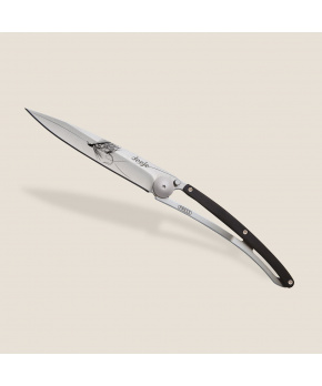 Kapesní nůž Deejo 1CB036 Tattoo 37g ebony wood Silver Wilkinson Kapesní nůž Deejo 1CB036 Tattoo 37g ebony wood Silver Wilkinson