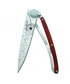 Kapesní nůž Deejo 1CB057 Tattoo 37g coralwood Make a Wish