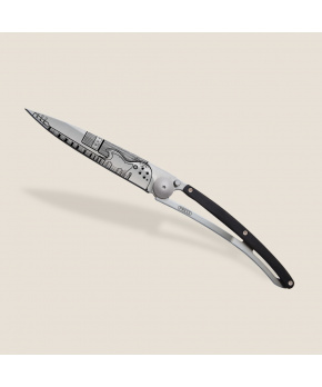 Kapesní nůž Deejo 1CB061 Tattoo 37g ebony wood Rock´n Roll Kapesní nůž Deejo 1CB061 Tattoo 37g ebony wood Rock´n Roll