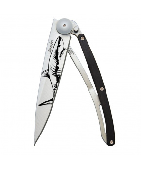 Kapesní nůž Deejo 1CB064 Tattoo 37g ebony wood Shark Kapesní nůž Deejo 1CB064 Tattoo 37g ebony wood Shark