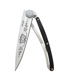 Kapesní nůž Deejo 1CB067 Tattoo 37g ebony wood Zen