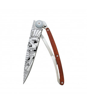 Kapesní nůž Deejo 1CB075 Tattoo 37g coralwood Pharaon Skull Kapesní nůž Deejo 1CB075 Tattoo 37g coralwood Pharaon Skull