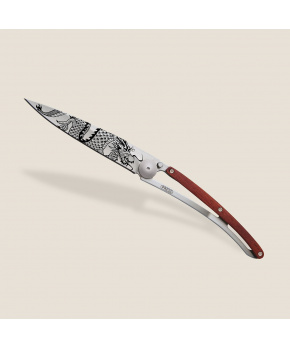 Kapesní nůž Deejo 1CB076 Tattoo 37g coralwood Chinese Dragon Kapesní nůž Deejo 1CB076 Tattoo 37g coralwood Chinese Dragon