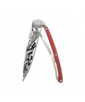 Kapesní nůž Deejo 1CB511 Tattoo Serration 37g coralwood Fox Kapesní nůž Deejo 1CB511 Tattoo Serration 37g coralwood Fox