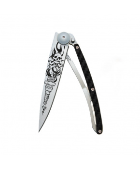 Kapesní nůž Deejo 1CC206 Tattoo 37g carbon fiber Biker Kapesní nůž Deejo 1CC206 Tattoo 37g carbon fiber Biker