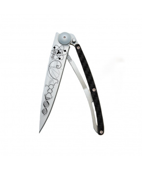 Kapesní nůž Deejo 1CC207 Tattoo 37g carbon fiber Science