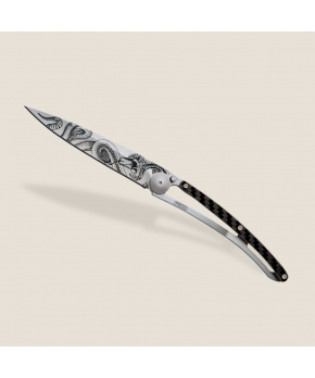 Kapesní nůž Deejo 1CC209 Tattoo 37g carbon fiber Snake
