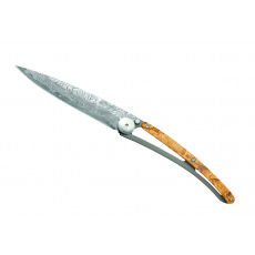 Deejo 1DB009 37g Damascus olive wood