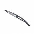 Deejo 1GB109 Tattoo Biker Angels, black 37g, ebony wood