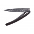 Kapesní nůž Deejo 1GB155 Tattoo Black 37g ebony wood Science
