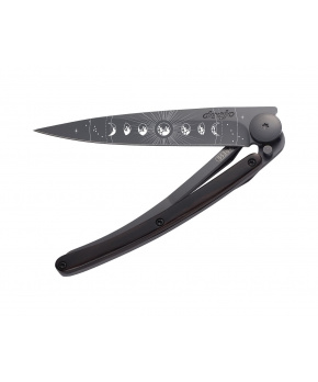 Kapesní nůž Deejo 1GB162 Tattoo Black 37g ebony wood Moon Phase Kapesní nůž Deejo 1GB162 Tattoo Black 37g ebony wood Moon Phase