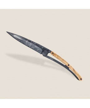Kapesní nůž Deejo 1GB177 Tattoo Black 37g olive wood Sagittarius Kapesní nůž Deejo 1GB177 Tattoo Black 37g olive wood Sagittarius