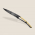 Kapesní nůž Deejo 1GM022 GOLD Tattoo Black 37g 23kt yellow gold Lion