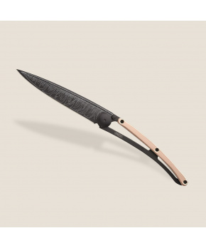 Kapesní nůž Deejo 1GM025 GOLD Tattoo Black 37g 18kt pink gold Feather Kapesní nůž Deejo 1GM025 GOLD Tattoo Black 37g 18kt pink gold Feather